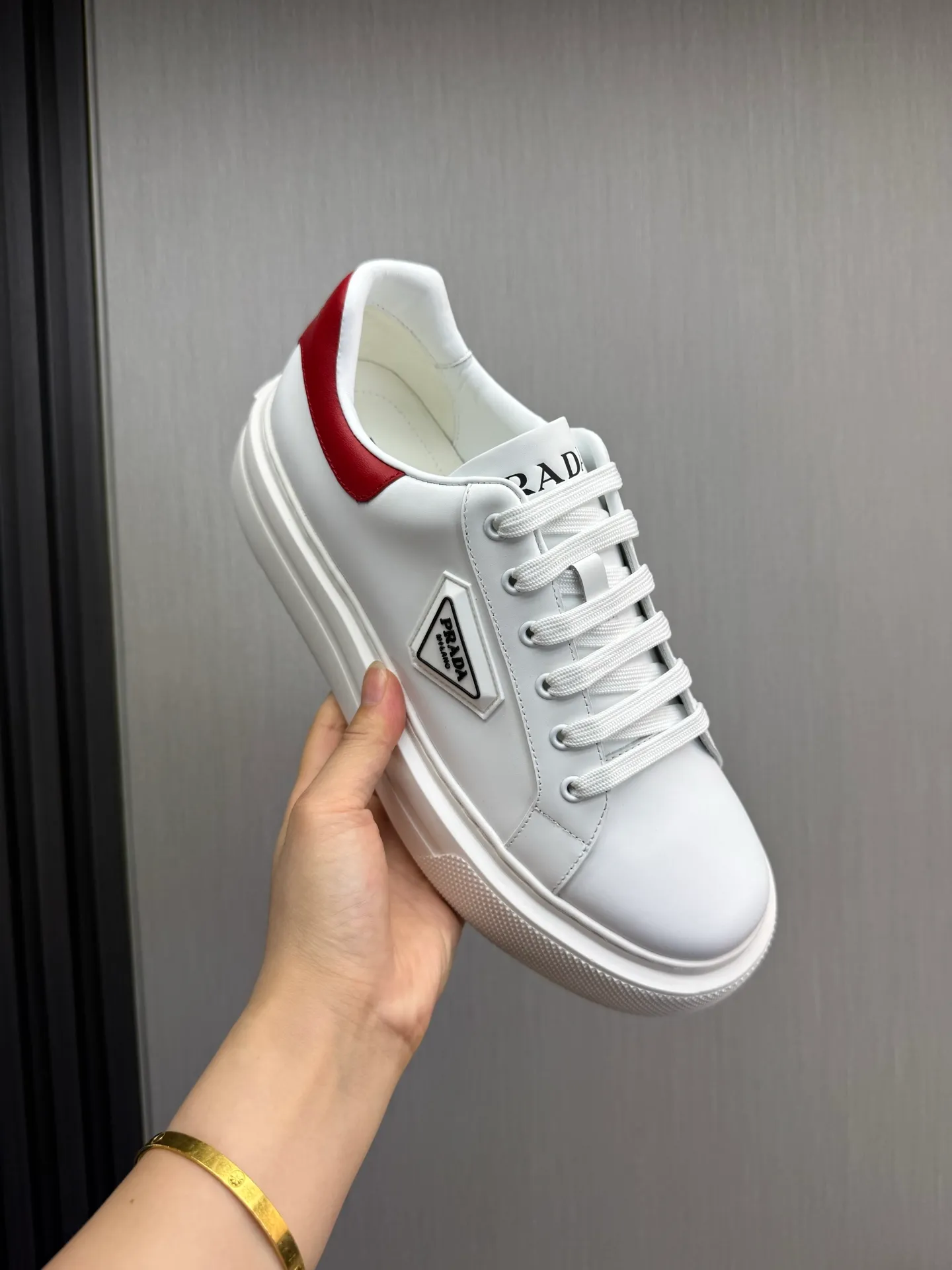 Men's shoes 💰560💰 [PRADA] Men's shoes are popular in the counter, official website is synchronized, 1 high-quality shipment ✔️Original cowhide upper + cowhide lining, 1🆚1 replica, original sole, 38-45 (45 customized, non-refundable)